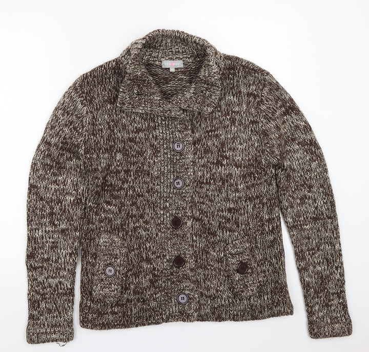 Key West Womens Brown   Cardigan Jumper Size L