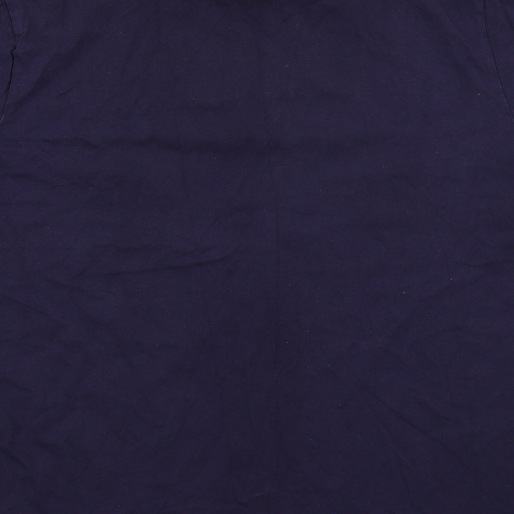 George Mens Blue  Canvas  T-Shirt Size 2XL