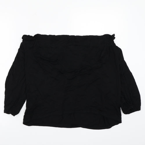 Primark Womens Black   Basic T-Shirt Size M