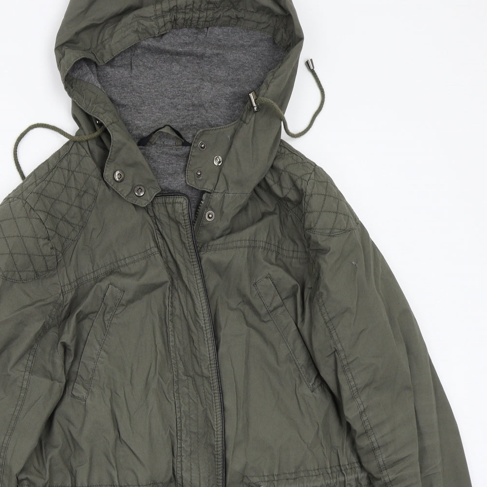 Dunnes Womens Green   Jacket Coat Size 16