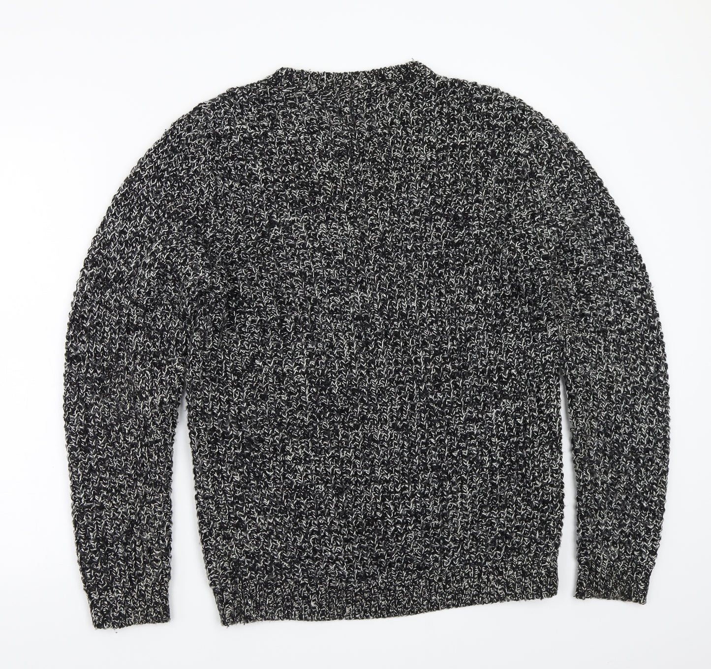 Topman Mens Black   Pullover Jumper Size S
