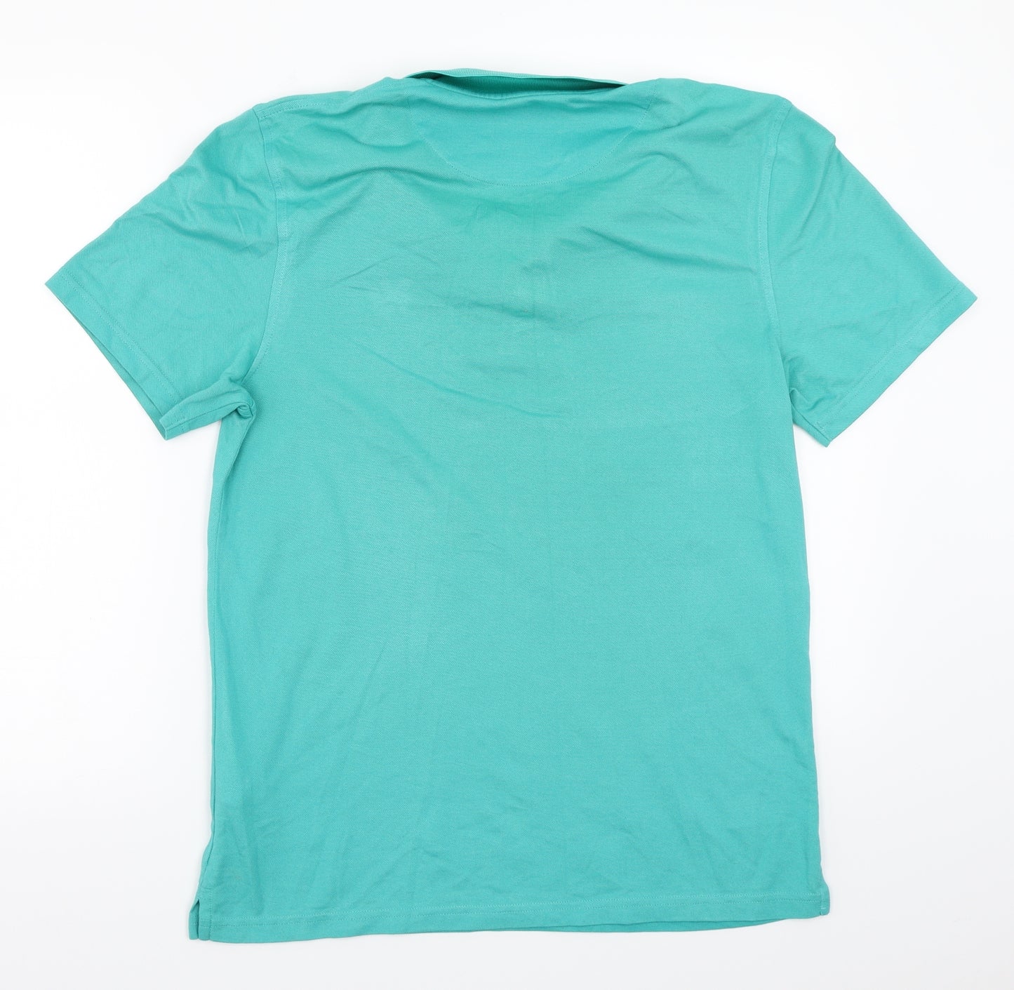 Lyle & Scott Mens Green    Polo Size M