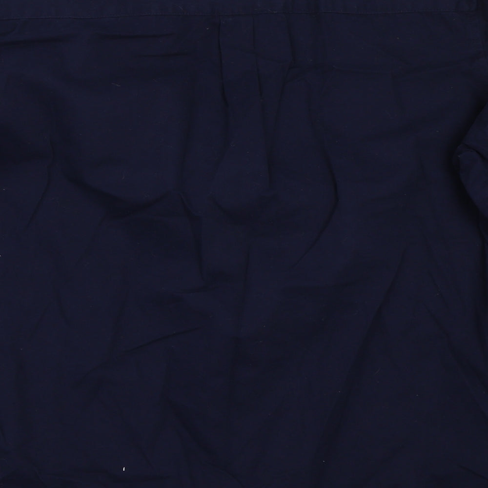 Easy Mens Blue    Button-Up Size 2XL