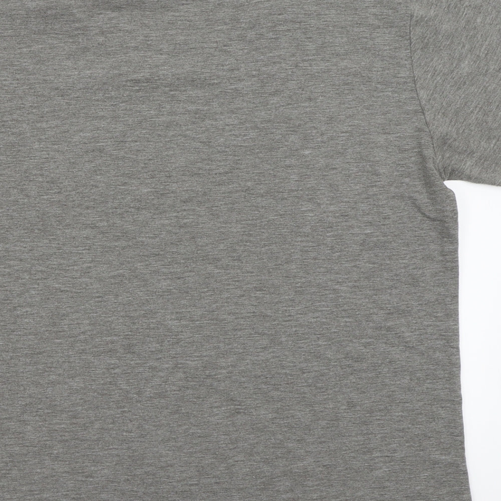 Preworn Womens Grey   Basic T-Shirt Size XL