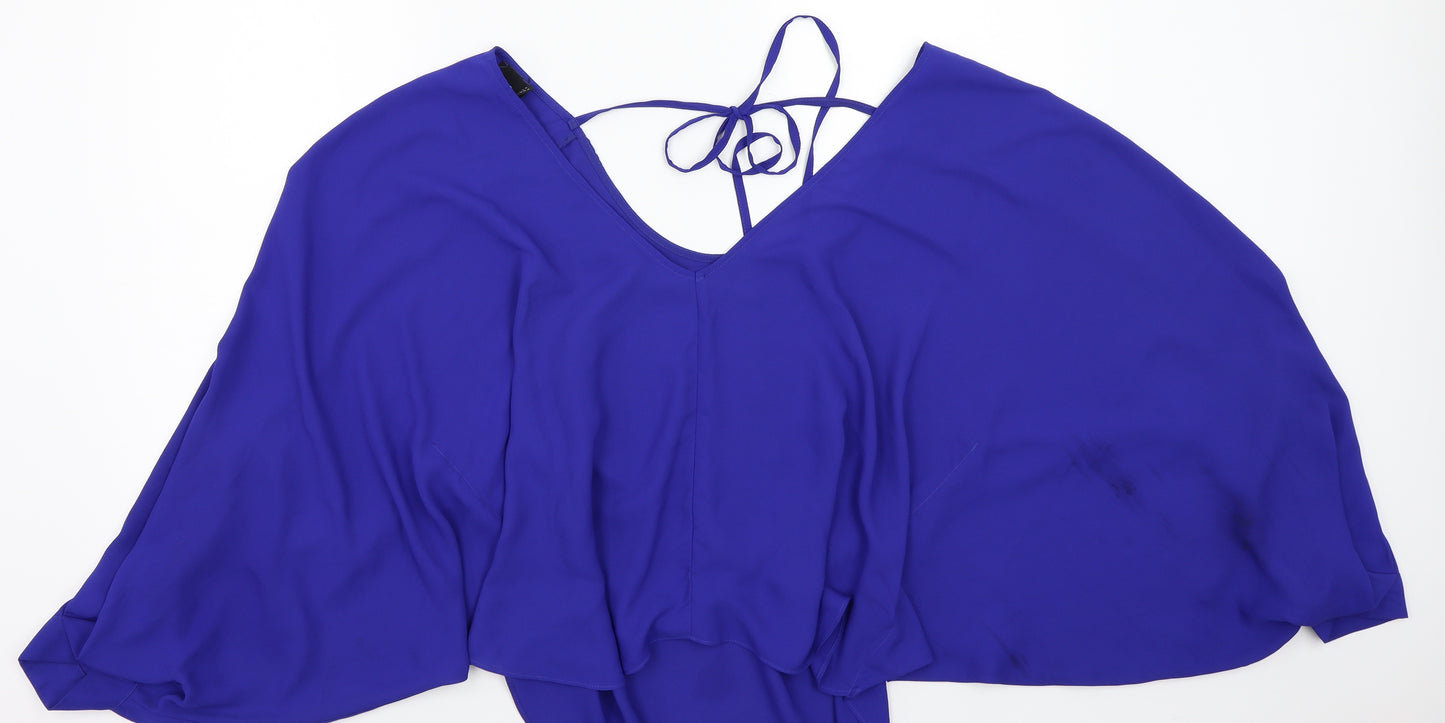 ASOS Womens Blue   Basic Blouse Size 14