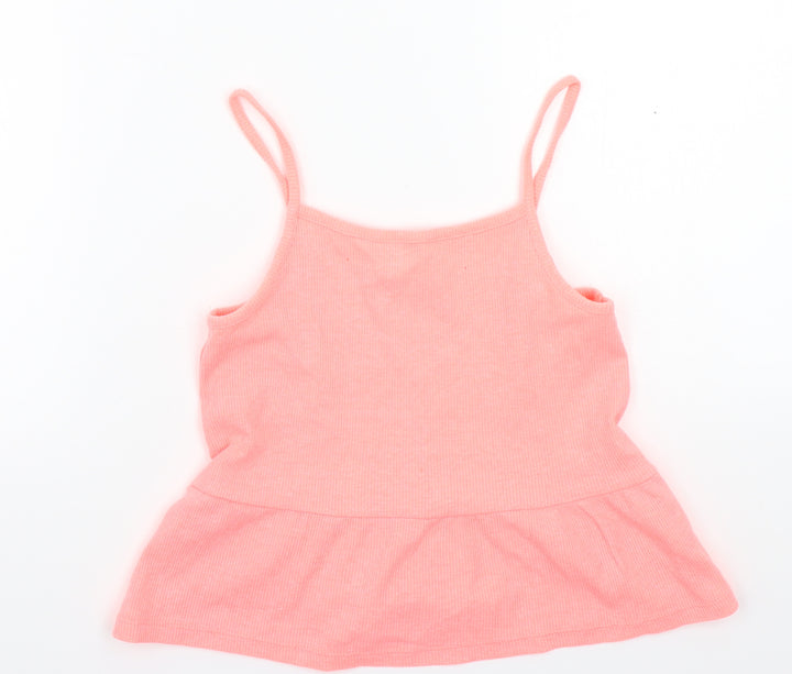 F&F Girls Pink   Basic Tank Size 3-4 Years