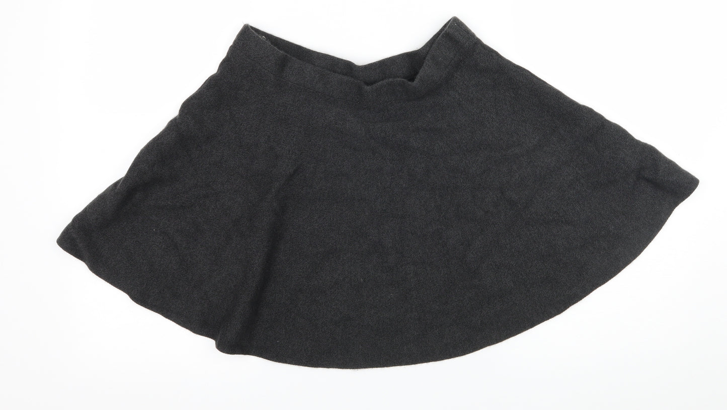 Atmosphere Womens Grey  Jersey Flare Skirt Size 10