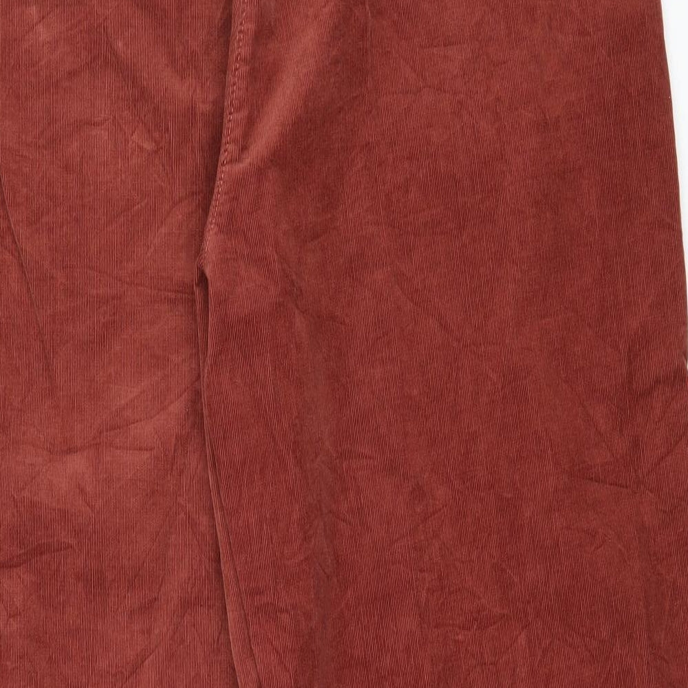 Per Una Womens Brown  Corduroy Rain Trousers Trousers Size 18 L27 in