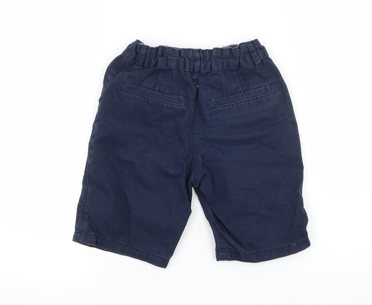 Primark Boys Blue   Chino Shorts Size 4-5 Years