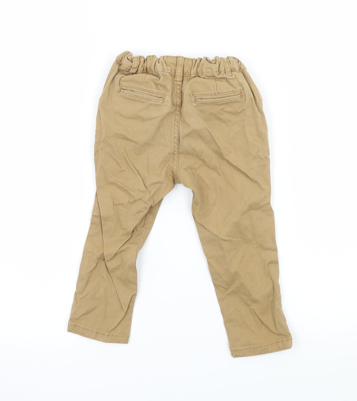 Lefties Boys Brown   Chino Trousers Size 2-3 Years