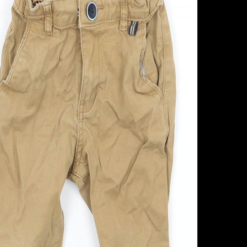 Lefties Boys Brown   Chino Trousers Size 2-3 Years