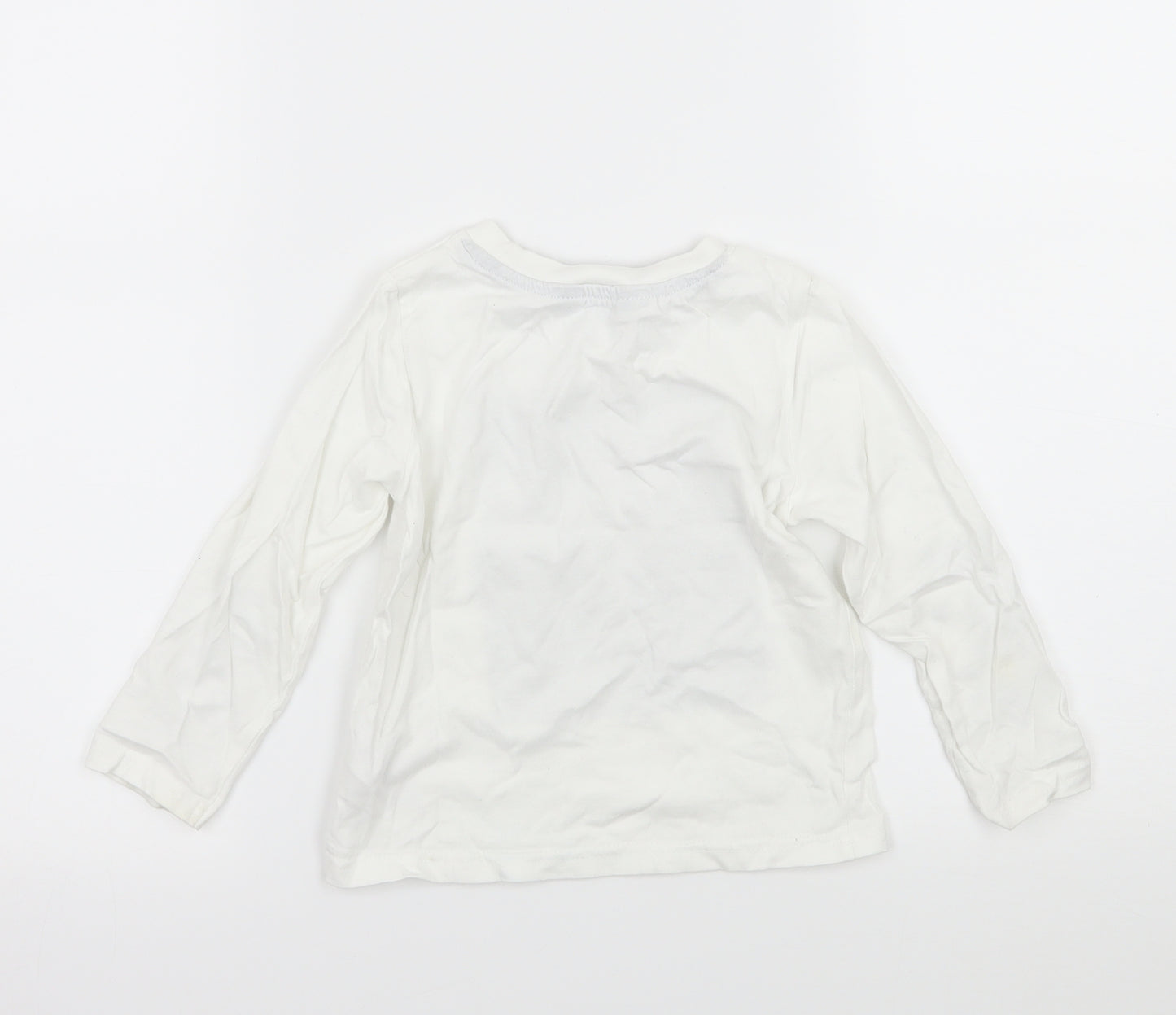 Primark Boys White Camouflage Jersey Basic T-Shirt Size 2-3 Years  - I Am Amazing