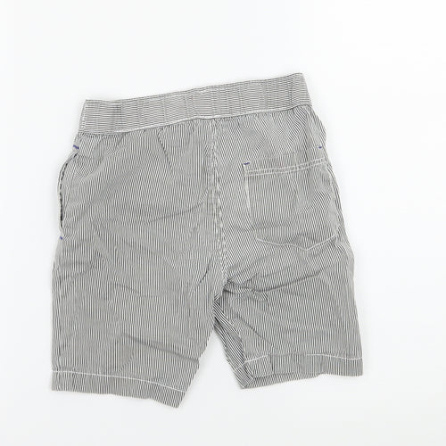 H&M Boys Grey Striped  Bermuda Shorts Size 4 Years
