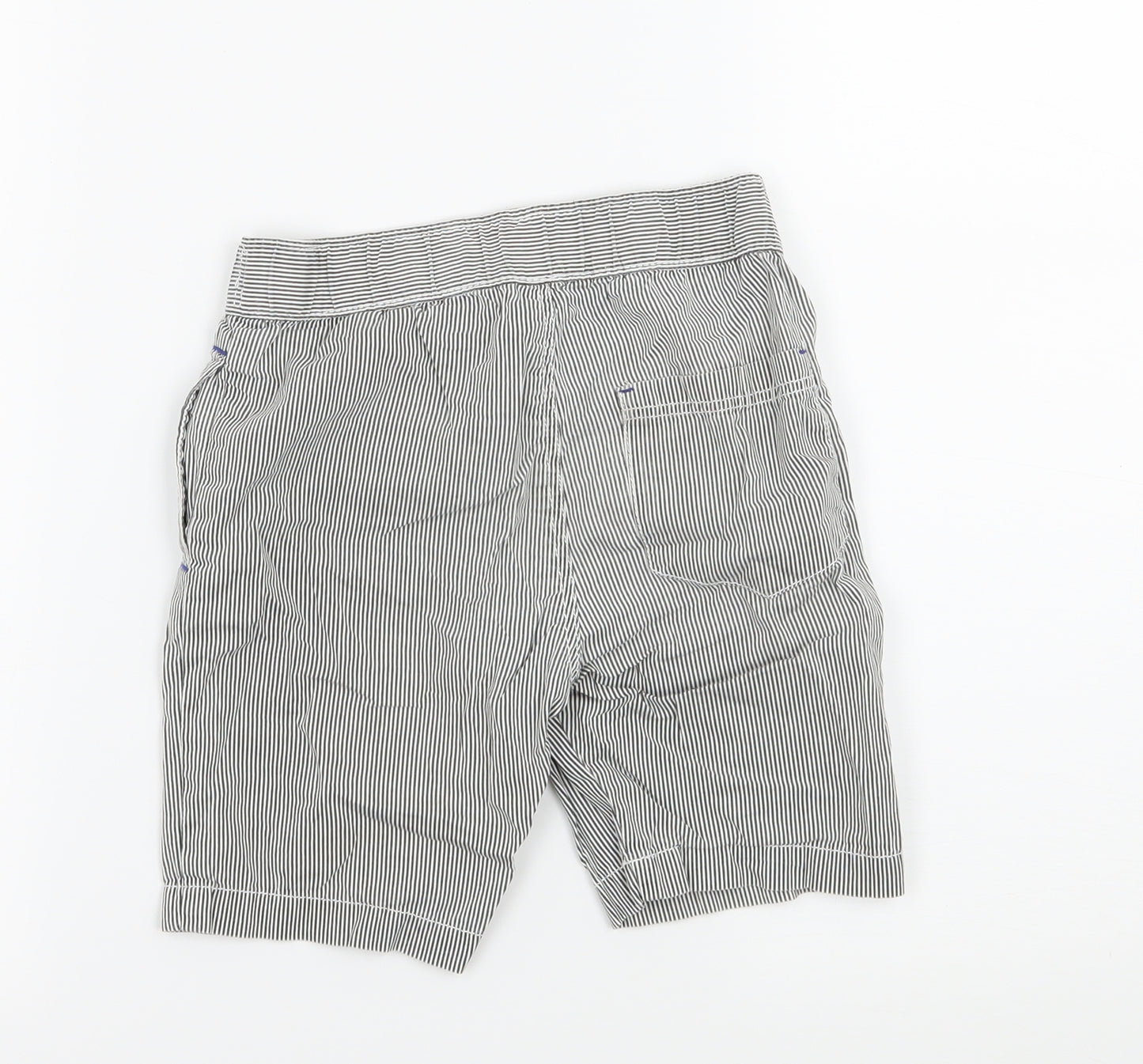 H&M Boys Grey Striped  Bermuda Shorts Size 4 Years
