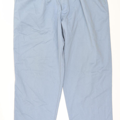 St Michael Mens Blue   Trousers  Size 36 in L31 in