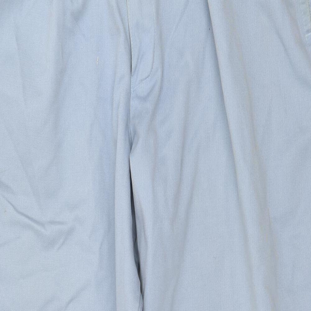 St Michael Mens Blue   Trousers  Size 36 in L31 in