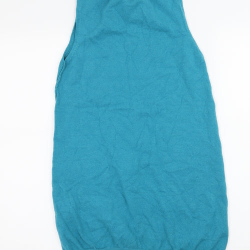 Very Womens Blue  Knit Pullover Jumper Size 14