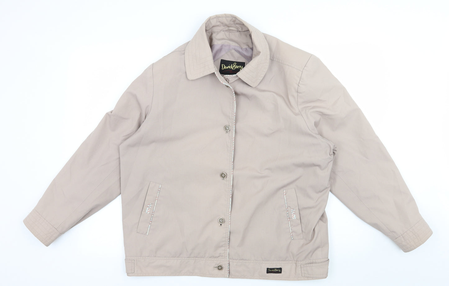 David Barry Womens Grey   Jacket  Size 18