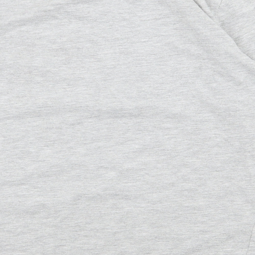 Harry Potter Girls Grey  Jersey Basic T-Shirt Size 8-9 Years  - Hogwarts