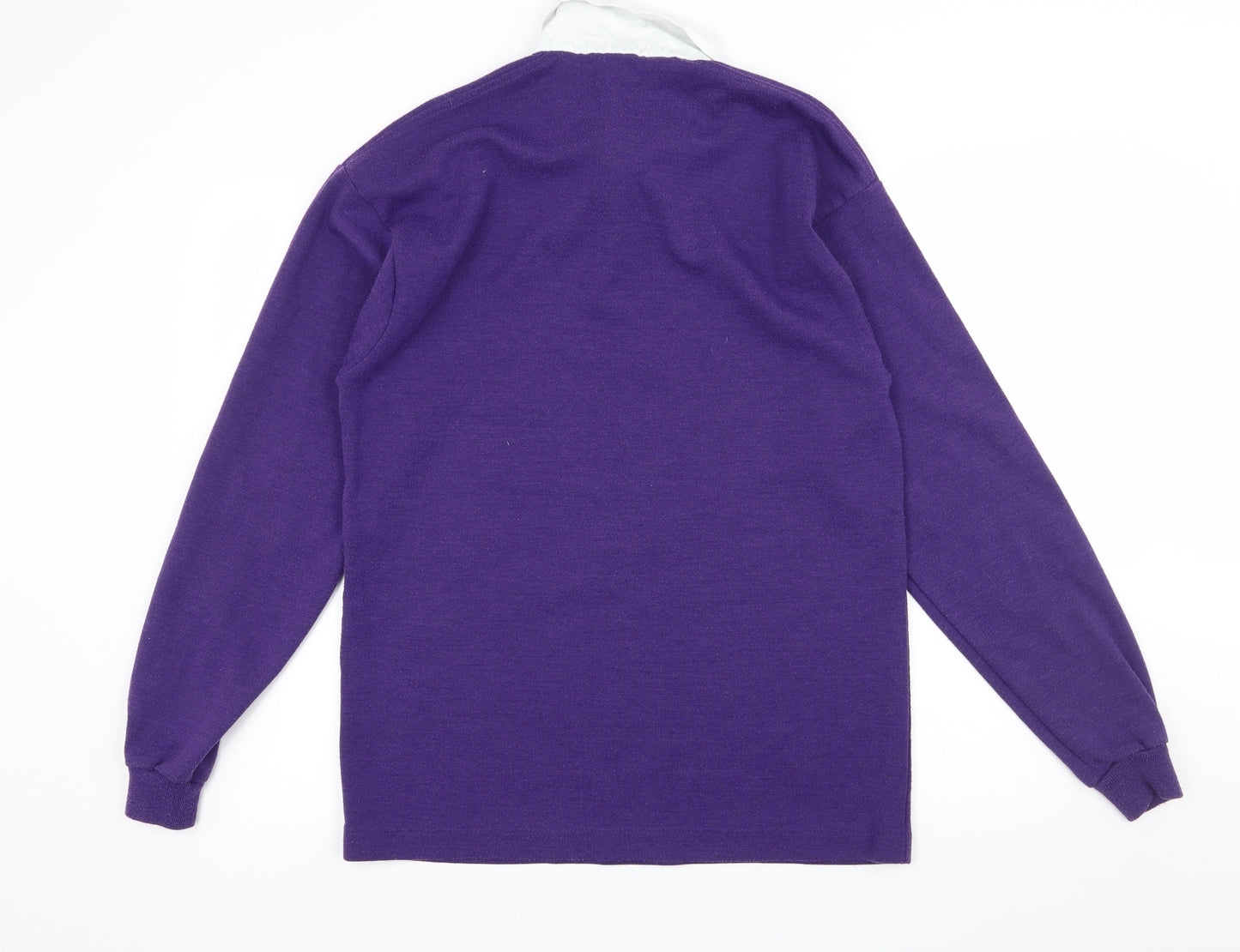 Willsport Mens Purple  Knit Pullover Sweatshirt Size XL