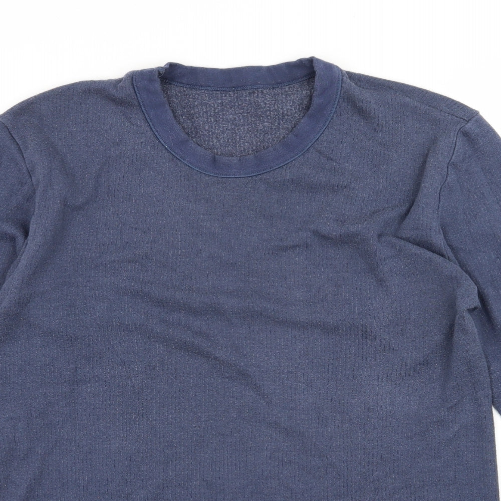 Marks and Spencer Mens Blue  Jersey  T-Shirt Size M