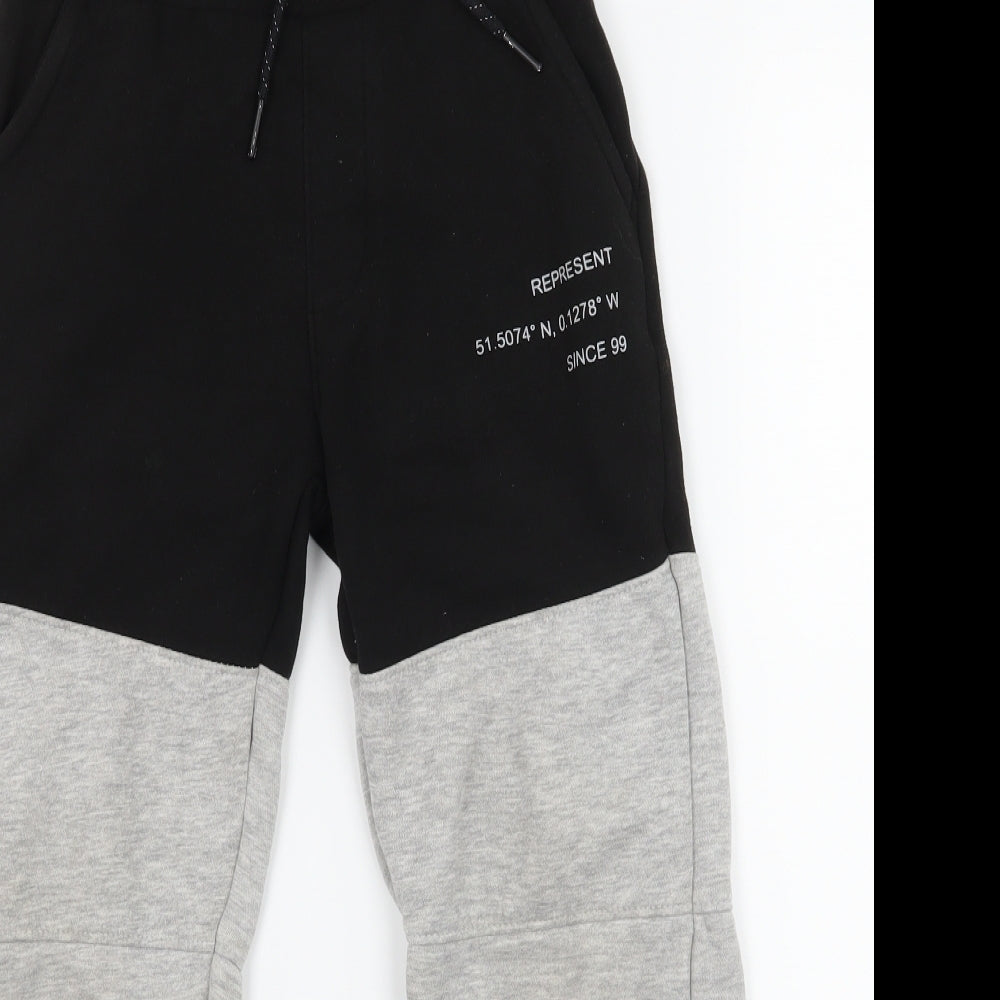 Primark Boys Grey  Jersey Jogger Trousers Size 8-9 Years