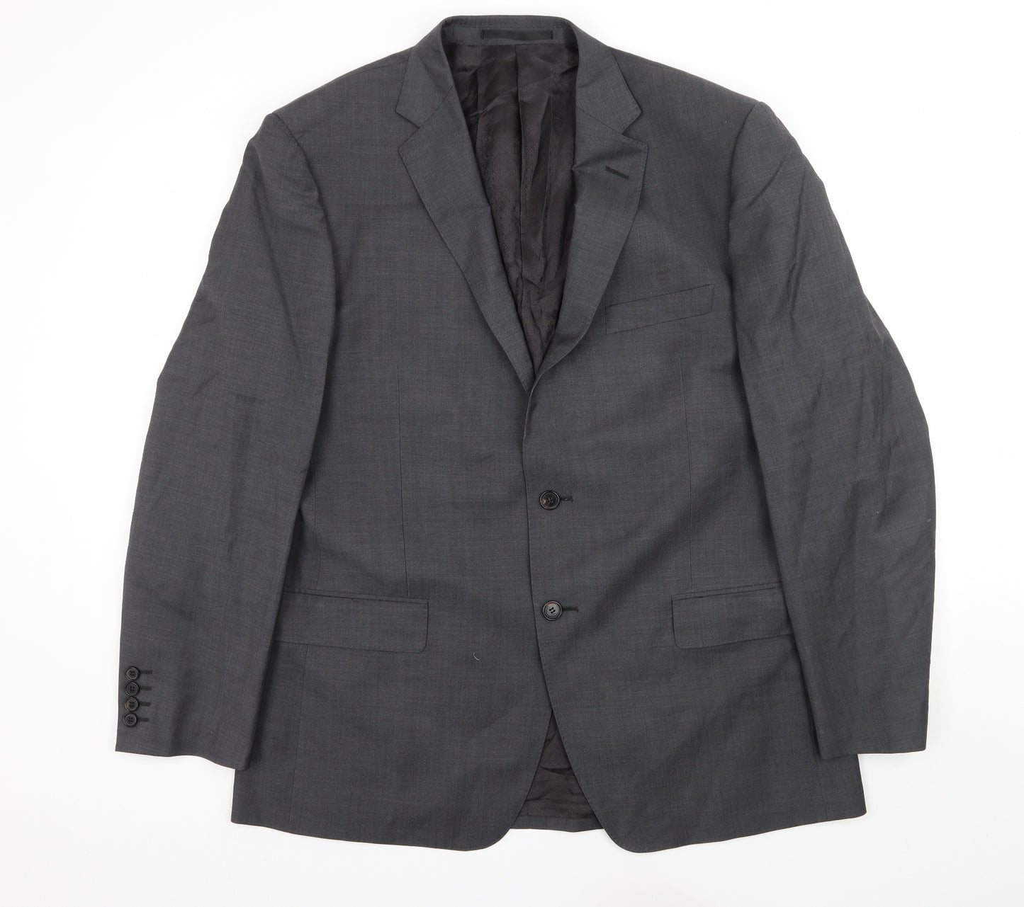 Marks and Spencer Mens Grey   Jacket Suit Jacket Size L