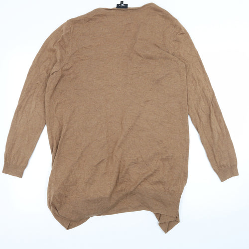 NEXT Womens Brown  Knit Cardigan Jumper Size 12