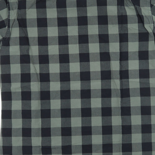 TU Mens Clear    Button-Up Size M
