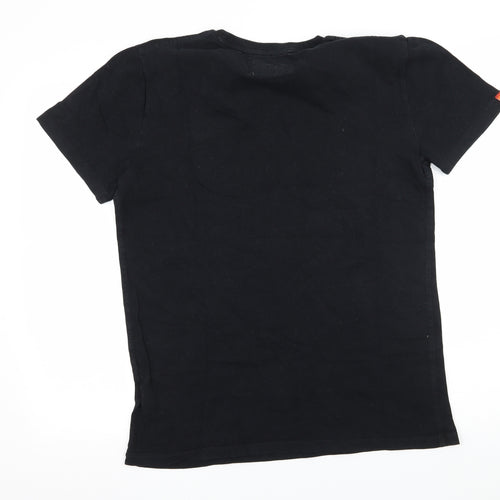 Superdry Mens Black  Jersey  T-Shirt Size L