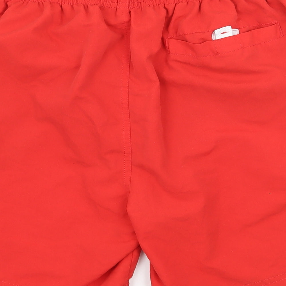 Cedar Wood State Mens Red   Sweat Shorts Size M