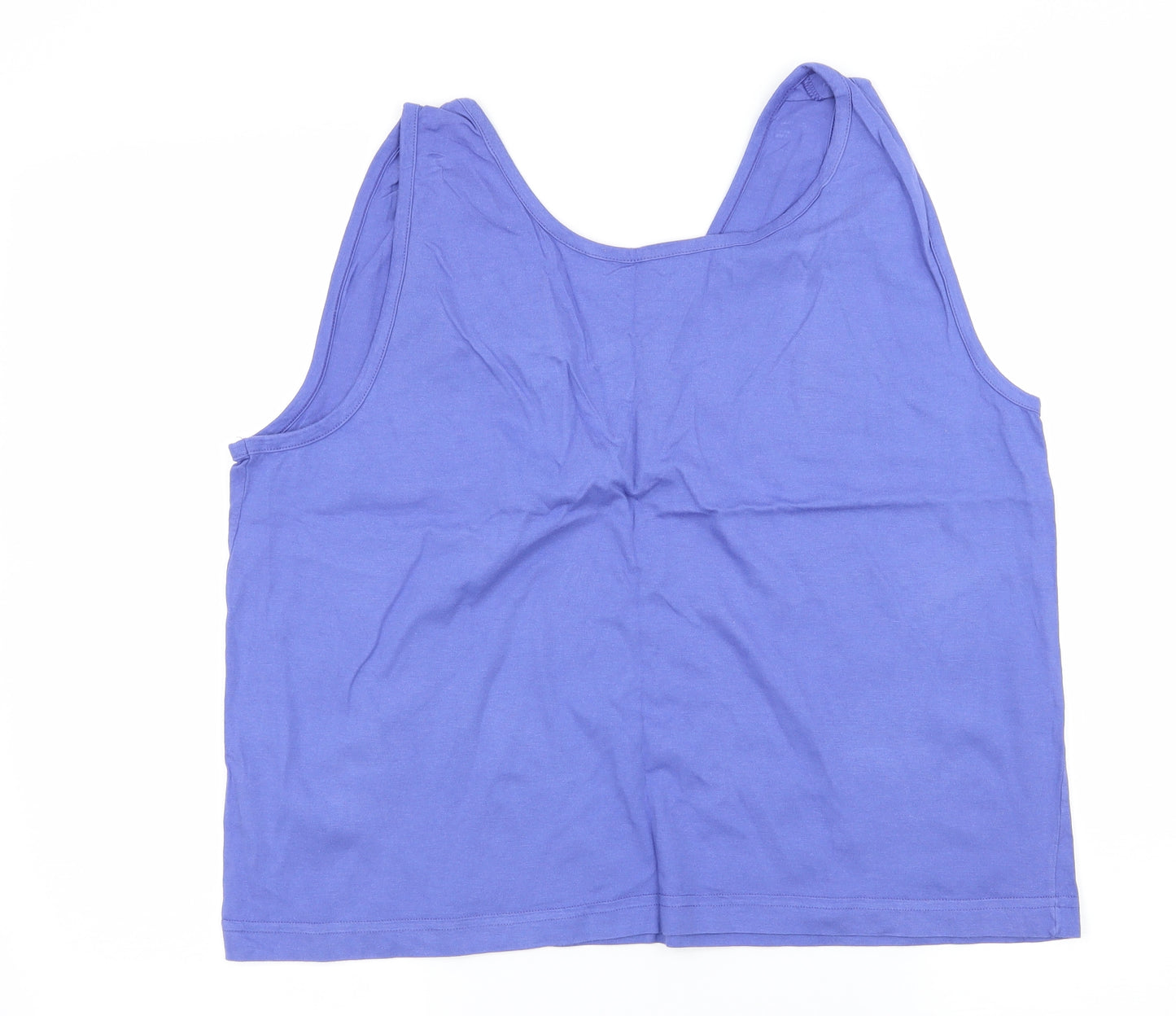 Preworn Womens Blue  Jersey  Tank Size 18
