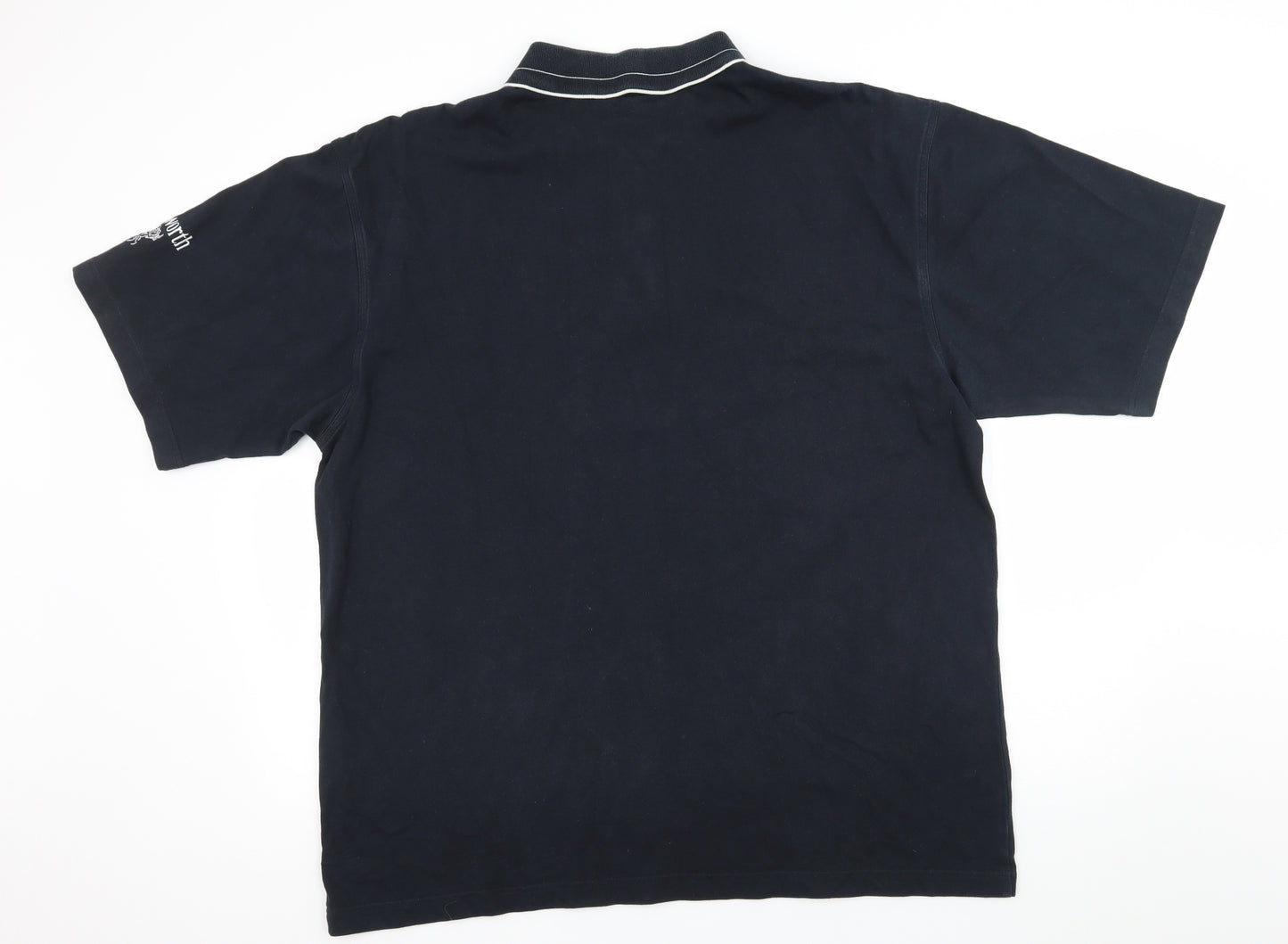 Ashworth Mens Blue  Jersey  Polo Size XL