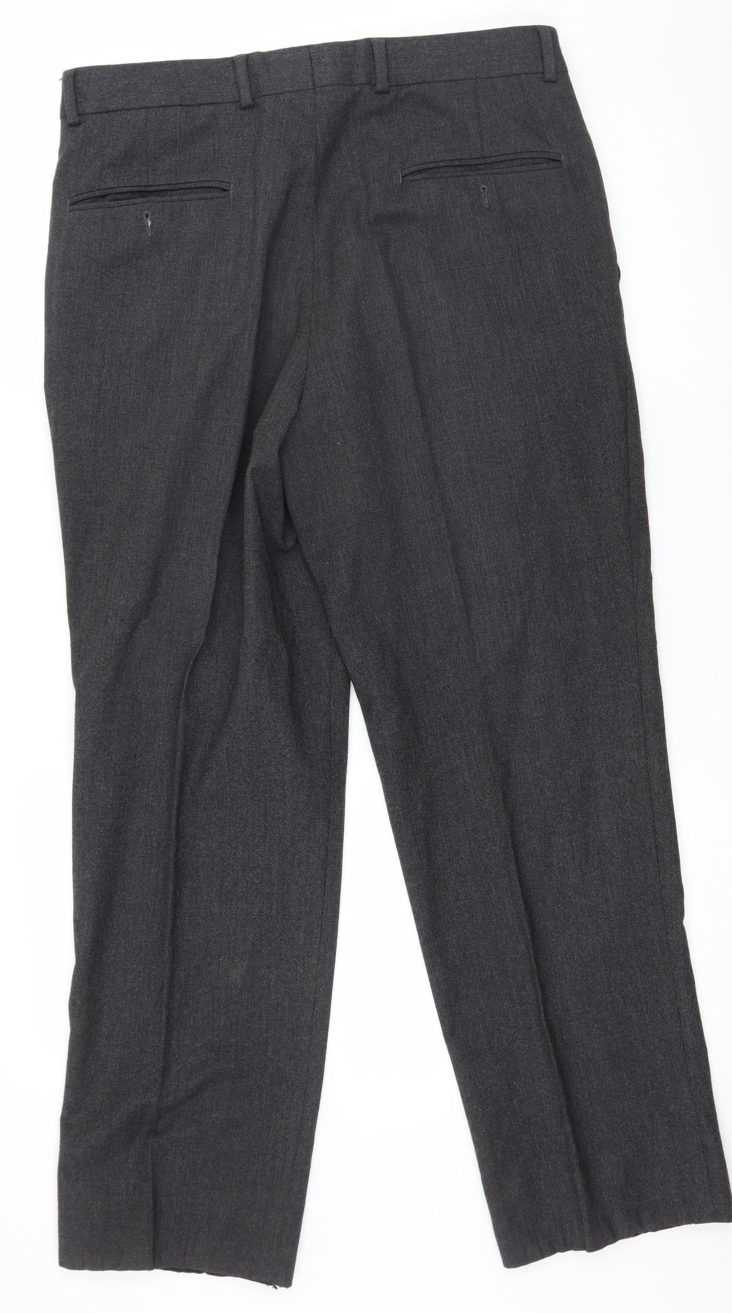 Jaeger Mens Grey   Trousers  Size 34 in L29 in