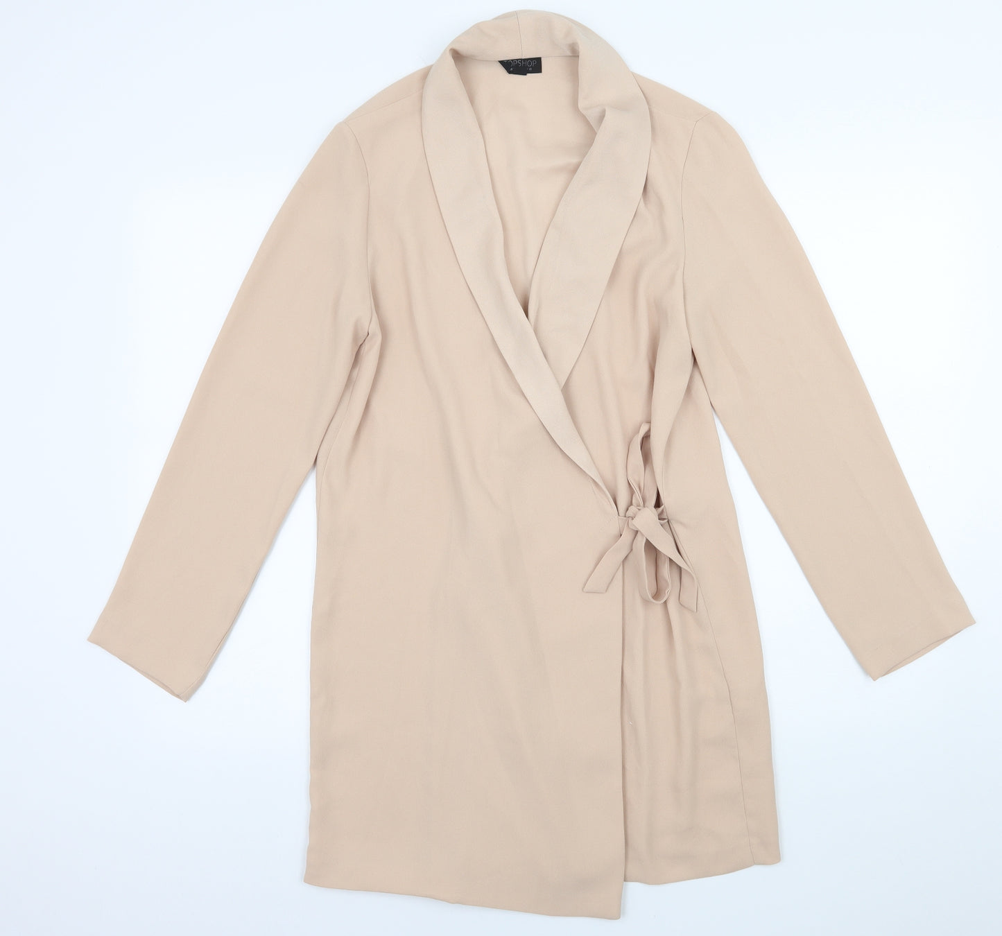 Topshop Womens Beige   Jacket  Size 10