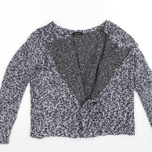 Alison sheri Womens Blue  Knit Cardigan Jumper Size S