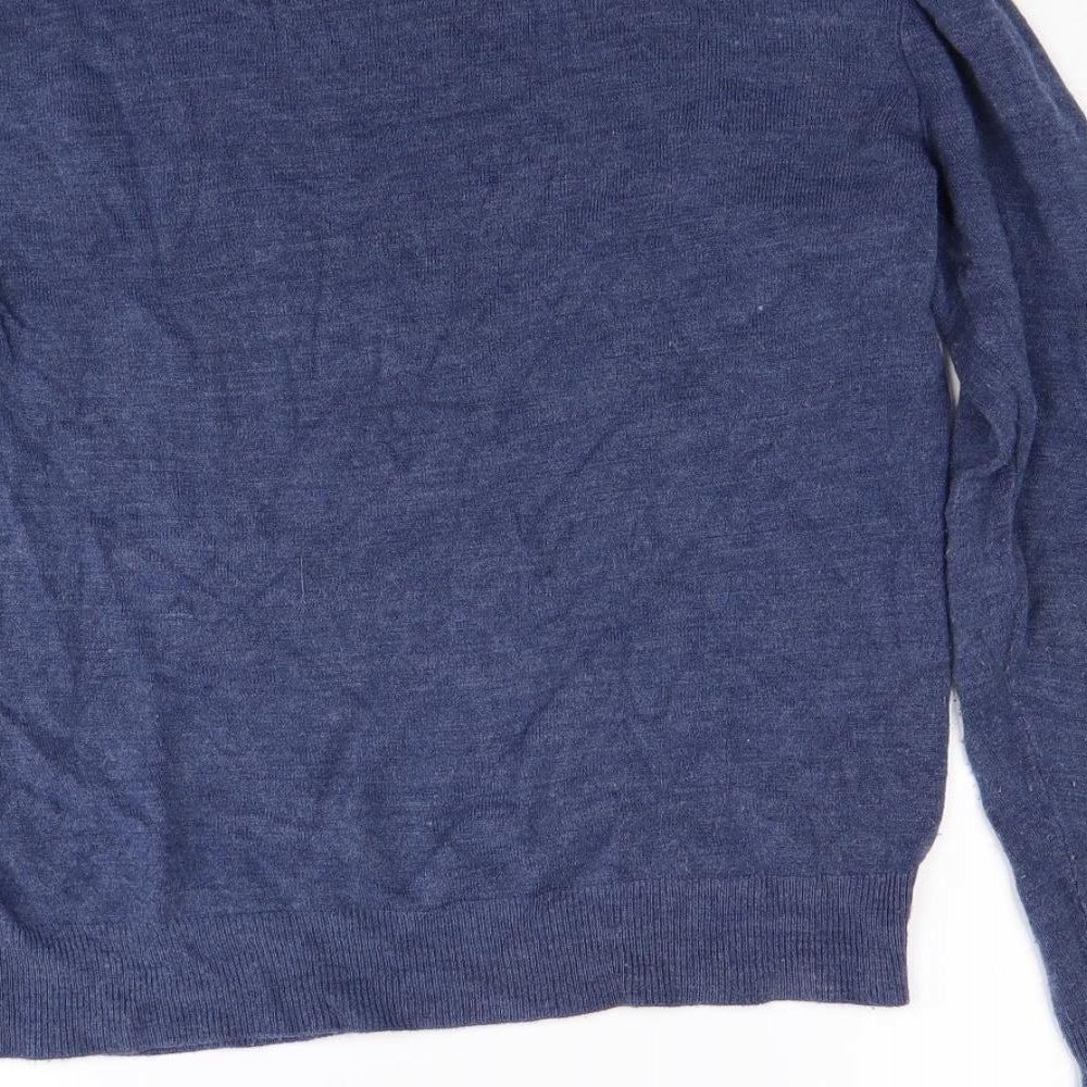 Ceader wood state Mens Blue  Knit Pullover Jumper Size L