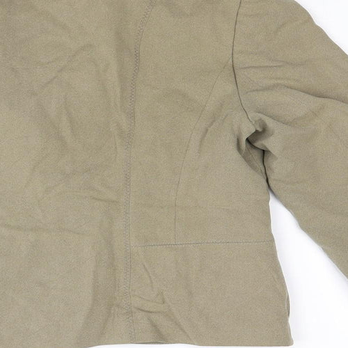 Gerry Weber Womens Beige   Gilet Blazer Size 12