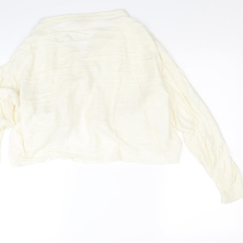Jean lauren Womens White   Cardigan Jumper Size 16