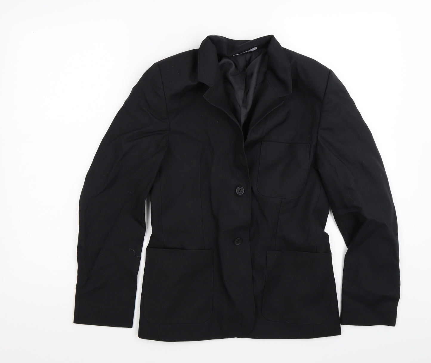truetex Womens Black   Jacket Blazer Size S