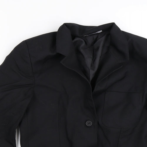truetex Womens Black   Jacket Blazer Size S