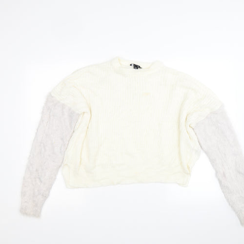 New Look Girls Beige   Pullover Jumper Size 14 Years
