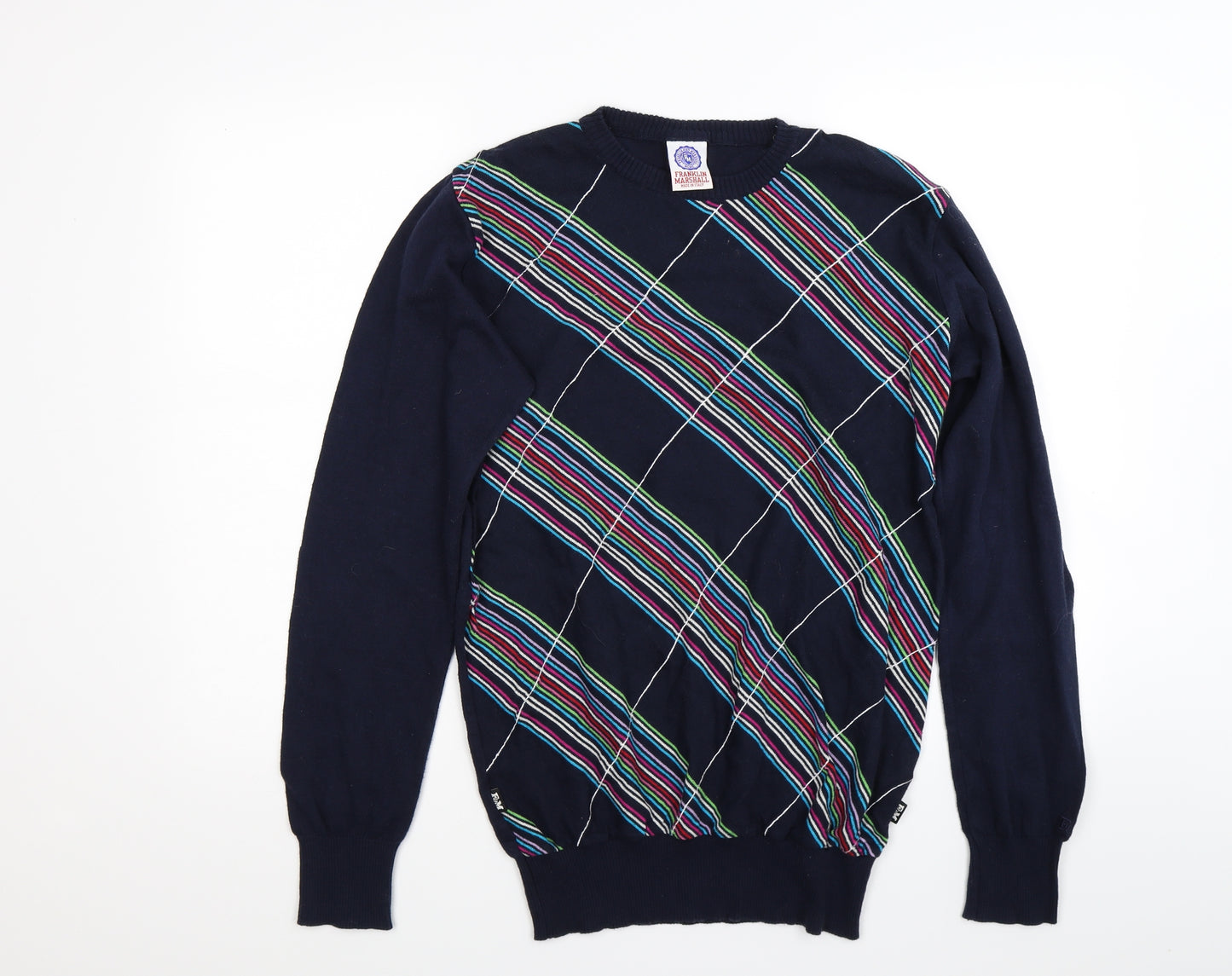Franklyn Marshal Mens Blue   Pullover Jumper Size S