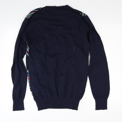 Franklyn Marshal Mens Blue   Pullover Jumper Size S