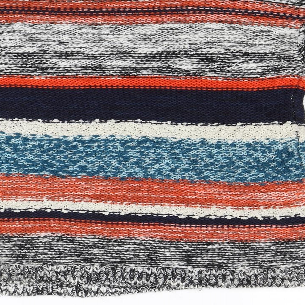 Papaya Womens Multicoloured Striped Knit Pullover Jumper Size S
