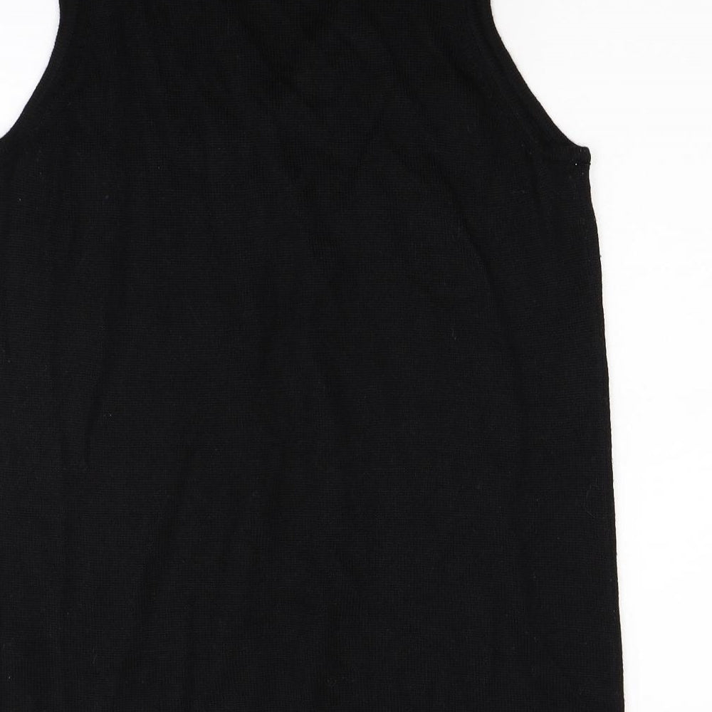Marks and Spencer Womens Black   Cardigan Jumper Size 14
