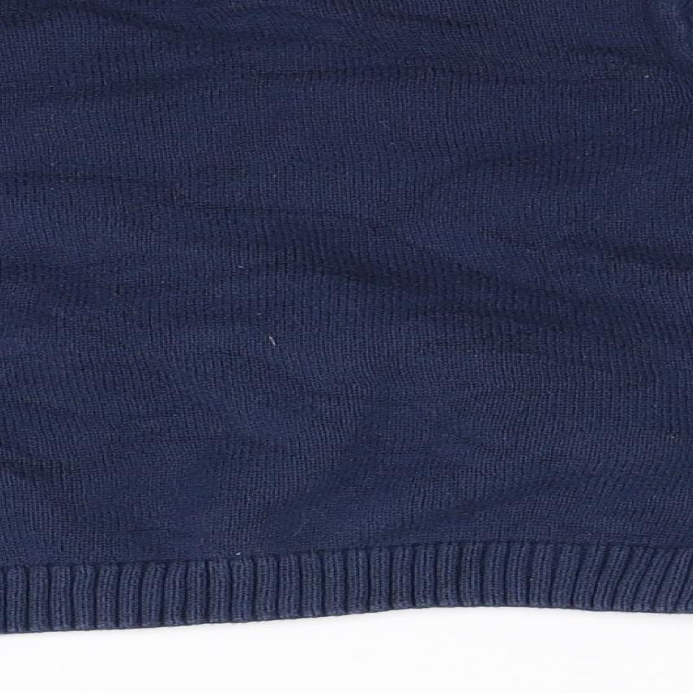 F&F Boys Blue  Knit Pullover Jumper Size 12-18 Months  - Christmas Jumper