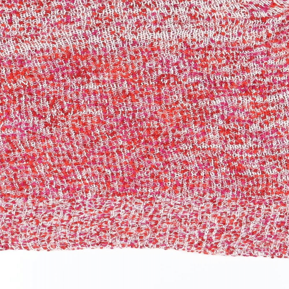 TU Womens Red  Knit Pullover Jumper Size 8