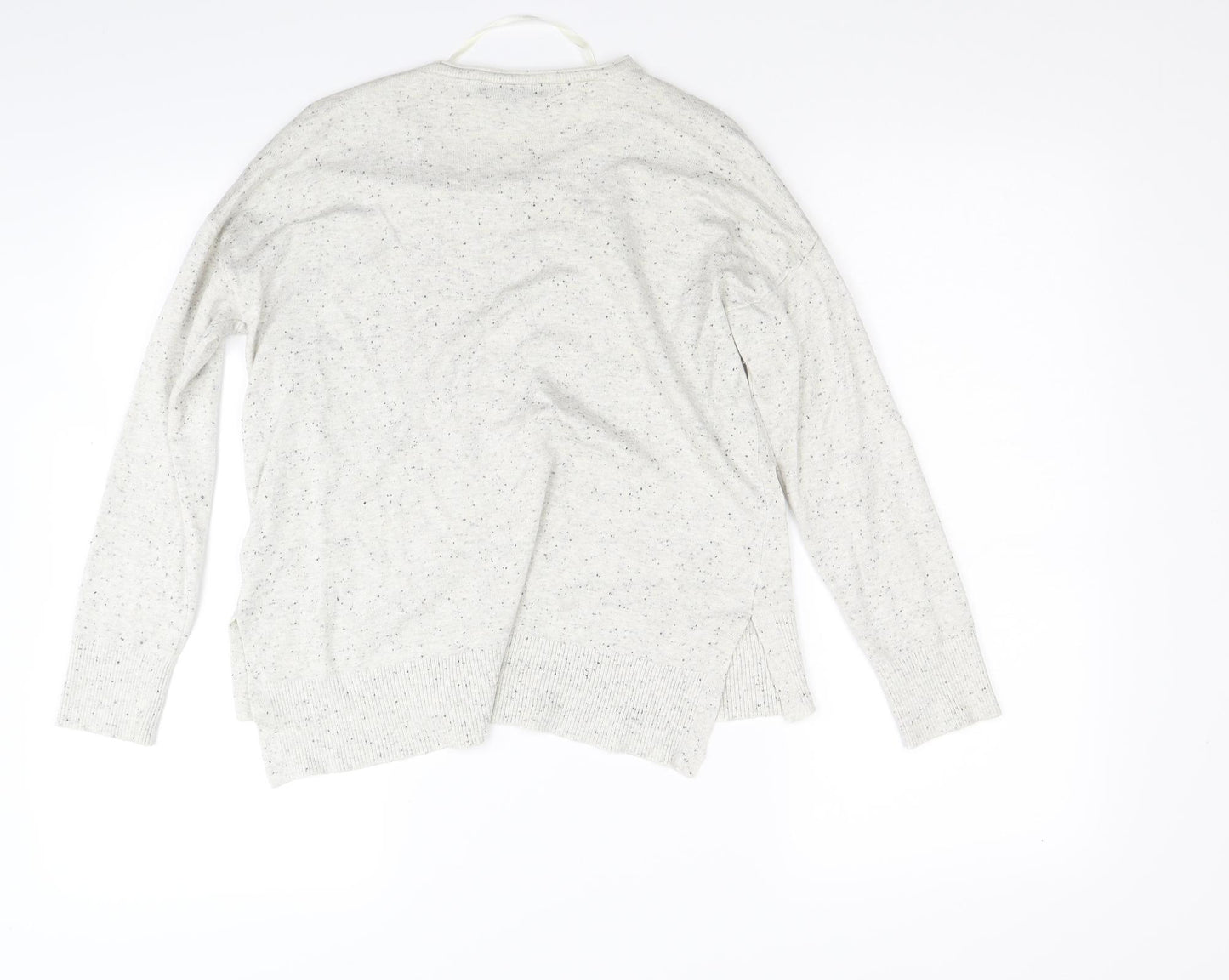 Primark Womens Grey  Knit Pullover Jumper Size 14