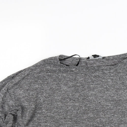 New Look Womens Grey  Knit Pullover Jumper Size M
